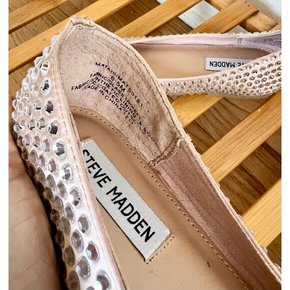 Steve Madden Marli Rhinestone Embellished Ballet Flats - Picture 10 of 10